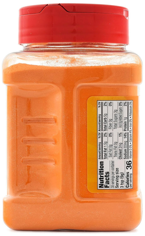 Snappy Cheddar Cheese Popcorn Seasoning, 12 Oz