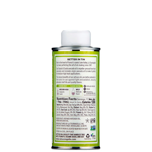 Set, 8.45 oz (Set 3) La Tourangelle, Favorites Trio of Oils - Roasted Walnut Oil, Avocado Oil, Toasted Sesame Oil, Gift