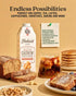 1925 25.4 (Pack 6) Elmhurst Cinnamon Churro Cashew Creamer - Dairy-Free, Vegan, Kosher, Low Sugar, Shelf Stable Creamer