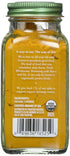 Simply Organic Ground Turmeric Root, Certified Organic, 2.38 oz, Pack of 2