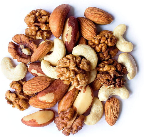 1 Food to Live - Organic Mixed Raw Nuts, Pound Cashews, Brazil Nuts, Walnuts, Almonds, Non-GMO, Kosher, Raw, Vegan