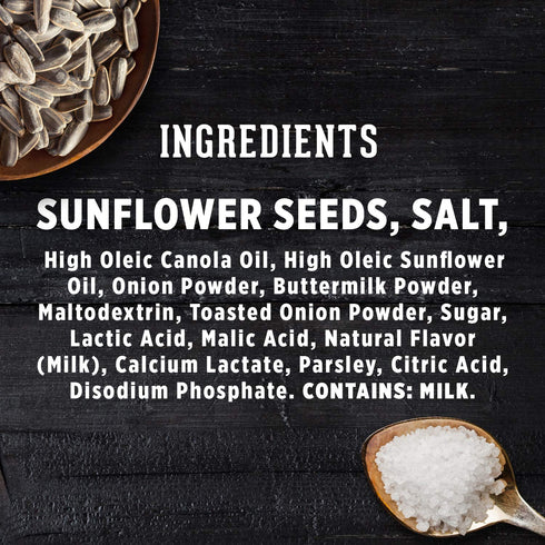 DAVID Roasted and Salted Jumbo Sunflower Seeds, Sour Cream and Onion Flavor, 5.25oz