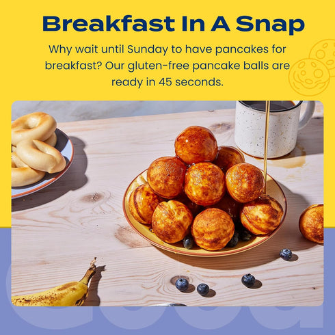 12.7 OZ FEEL GOOD FOODS Banana Bread Pancake Balls
