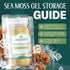 Pack 1 TrueSeaMoss Sea Moss Gel Made in USA Wildcrafted Seamoss & Jarred Vegetables Original, of (Labels may Vary)