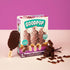 4 Count GOODPOP - Dairy Free Fudge N' Vanilla Crunch Bars - Non-GMO, Gluten Free