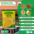 64 oz Split Pigeon Peas (Toor Dal) Premium Dry Yellow Lentils for Curries, Soups & Everyday Cooking