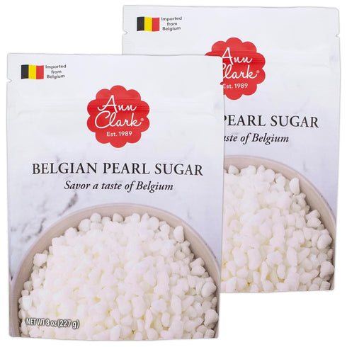 Ann Clark Authentic Belgian Pearl Sugar, 8 oz. (2 Pack)