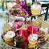 Zonon 55 Piece Home Sweet Home Cupcake Topper, Gold Glitter, New House Welcome Party