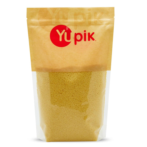 Yupik Couscous Medium Grain, 2.2 lb (35.2 oz), Kosher, Vegan, Low-Calorie Grain,