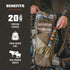 20g 10% 10 Count MTN OPS Big Stick High Protein Meat Sticks - Protein, Collagen - Cracked Pepper Flavor - Individually