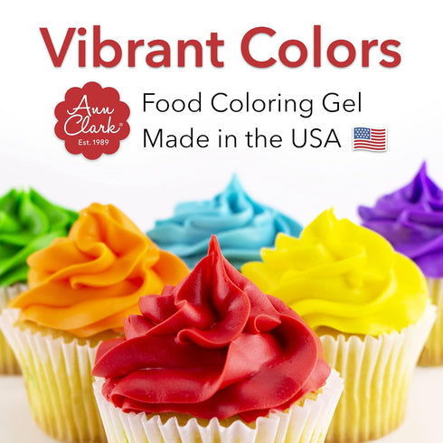 Ann Clark Royal Blue Food Coloring Gel, 0.70 oz. (20 g), Made in USA