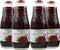 Pomegranaze 100% Organic Pomegranate Juice, 33.8 Oz Glass Bottle (4 Pack) No Sugar,