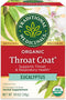 Traditional Medicinals Organic, Throat Coat Tea, Eucalyptus & Slippery Elm - Supports