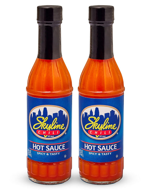 Skyline Chili Hot & Spicy Sauce Authentic Cincinnati Restaurant-Style Secret Recipe with