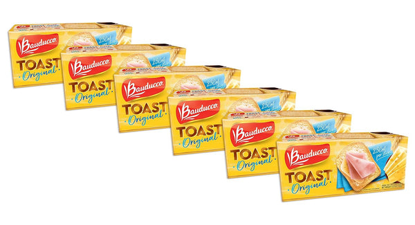 Bauducco Original Toast - Delicious, Light & Crispy Toasted Bread - Ready-to-Eat