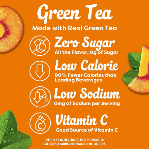 10 Packets, 0.8 oz Crystal Light Drink Mix, for Convenient On-the-Go Flavorful Hydration, Naturally flavored with other