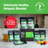 7 7 Tiesta Tea - Green Teas Dry Flight Sampler, Loose Leaf, Medium Caffeine Hot & Iced Tea, Premium Green Tea Blends