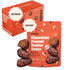 Realsy Chocolate Peanut Butter Stuffed Medjool Dates, Organic Dates with No Sugar