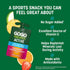 18-Count Pack GoGo squeeZ No Sugar Added Active Fruit Blend with Electrolytes| Variety | Blueberry Strawberry Lemon