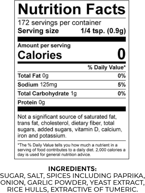 5.5 oz. (Packaging Rib Rack Dry Spice Rub - Chicken, - Meat Seasoning for BBQ, Grill, Smoker - All Natural Ingredients