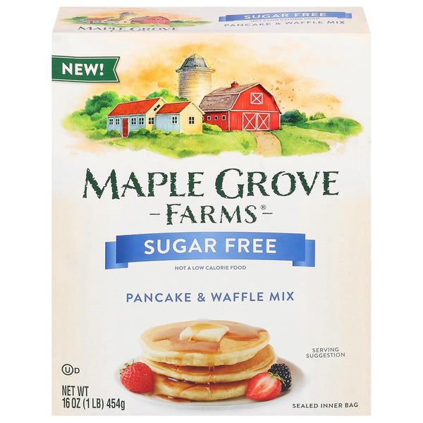 Maple Grove Farms Sugar-Free Pancake & Waffle Mix, 16 Ounce