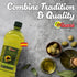 51 oz 1.5 95% 5% GUAMA - Olive Oil for Cooking Blend - Sunflower Oil Cooking Mix, fl L, Refined Sunflower Oil & Extra