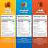 Pack 7 oz (Pack 3) Confusion Snacks Avocado Oil South Asian Spiced Peanuts Flavored Variety - Gluten Free and Seed Oil