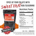 2 Lbs Lane's Sweet Heat Rub Seasoning, All-Natural BBQ Brisket Rub Goes Well with Butt Rub Seasoning, No MSG Brisket