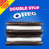 3 Packs OREO Double Stuf Chocolate Sandwich Cookies, Family Size