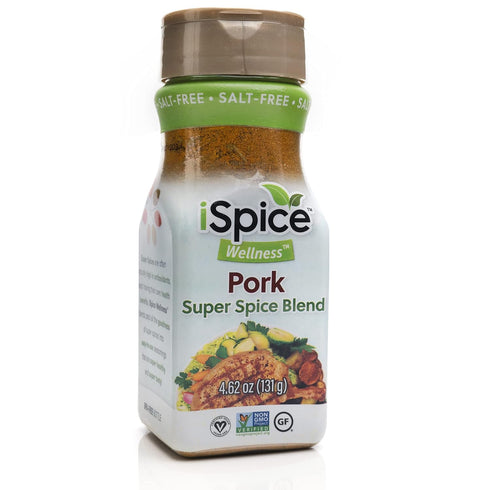 Seasoning,100% Sets 100% Pack (7 Pack) iSpice Salt Free Sodium Free Beef, Chicken, Meat Sauce, Pork, Vegetable, Salad