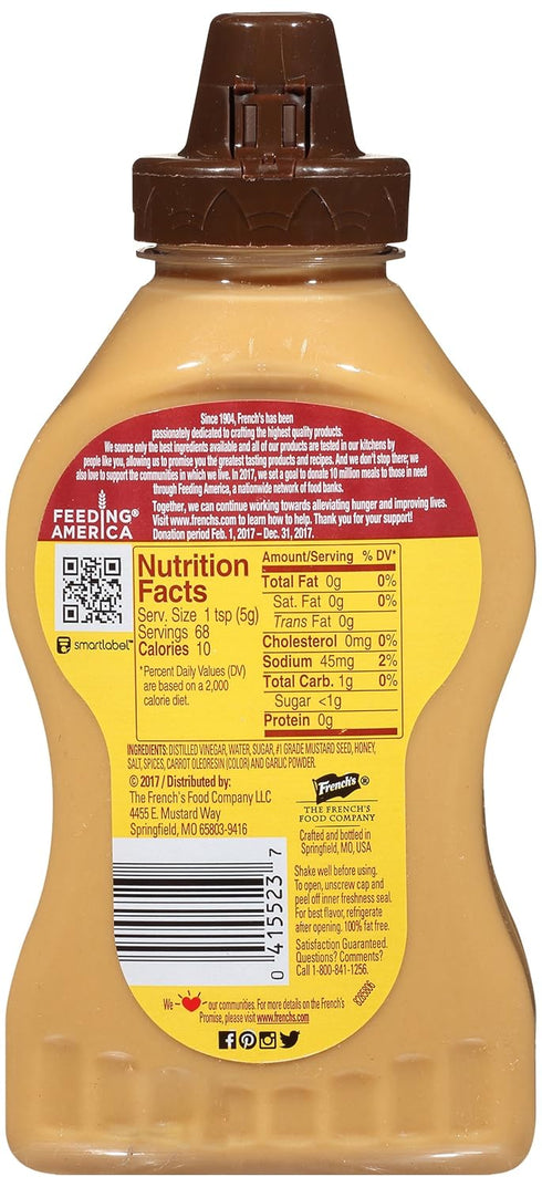 12 oz, (Pack 2) French's Honey Mustard