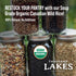 1.25 100% Thousand Lakes Organic Canadian Wild Rice - Soup Grade - pounds | Wild Rice | Wild Harvested