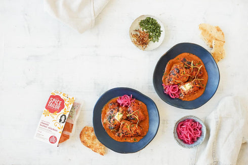 3 10 (6 Pack, Spice Tailor Simple Steps Restaurant Quality Meals in Minutes Kits Ready in Minutes Classic Butter