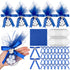 Leinuosen 30 Set Graduation Almond Candy Favors with Ring Tulle Bag DIY Marzipan