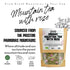 1.76oz APSOGO Organic Mountain Tea with Rose - Herbal Infused Tea - Premium Quality & Excellent Taste - Produced