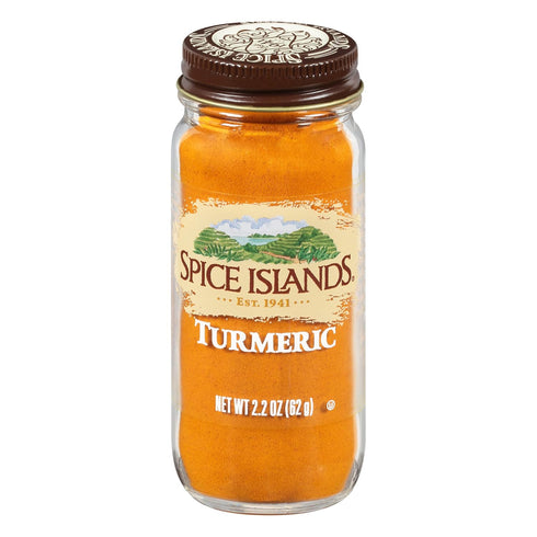 Spice Islands Turmeric, 2.2 Oz - Premium Quality Spice for Cooking and Baking
