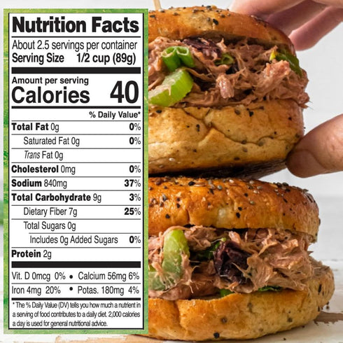 6.1 Lb Native Forest Organic Young Jackfruit - Great Meatless Alternative, Plant Based Meat, Ideal Texture, Soy Free