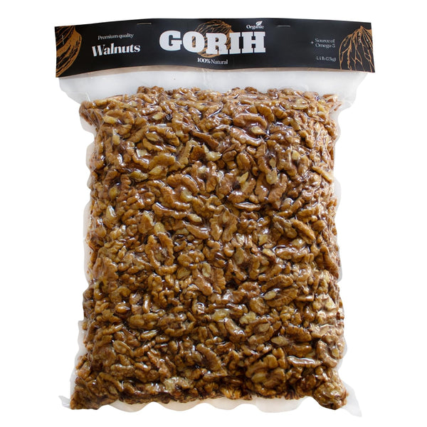 GORIH Walnuts Halves and Pieces, 70 Oz - Natural, Raw, Unsalted, Vegan, Shelled