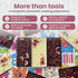 Sweetly Whispered 6 12 Set DIY Chocolate Bar Kit Silicone Molds, Gift Bags, Digital Guide, Sprinkles, Food Coloring