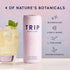 Pack, 12 Oz, 12Pk TRIP Lightly Sparkling Adaptogen Seltzer, Non-Alcoholic Mocktail with Magnesium, Ashwagandha, Lions