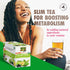 2.0 24 SOLLO Slim Tea K-Cup, Diet Support, Weight Loss with Garcinia & Green Coffee Extract, Single Serve Pods
