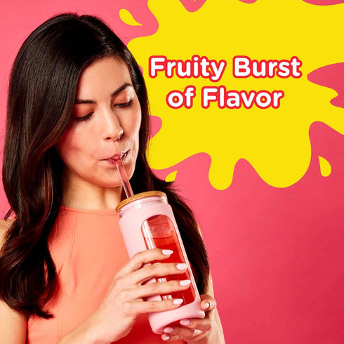 Pack, 4 1 (30 Starburst Singles to Go Variety Watertok Powdered Drink Mix, Includes Flavors, Strawberry, Cherry, Orange