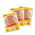 Joseph's Pita Bread Value 3-Pack, Flax Oat Bran and Whole Wheat, 7g