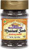 Rani Black Mustard Seeds Whole Spice (Kali Rai) 3.5oz (100g) PET Jar