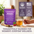 Hormone Balance for Women Tea with Red Raspberry Leaf, Chamomile, Peppermint, Nettle & Chaste Tree Berry Organic Herbal