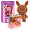 CARIANS Cartoon's Dubai Angel Hair Chocolate Bar, Pink Cotton Candy, Rich Dubai