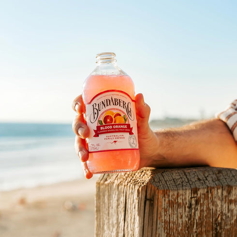 12.7 oz, 4 Count Bundaberg Sparking Fruit Drink, Blood Orange, fl