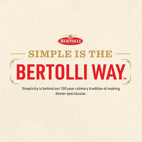 (Pack 6) Bertolli Portobello Mushroom Sauce, Pasta Sauce Made With Vine-ripened Tomatoes, Onions, Garlic And Olive Oil
