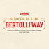 24 oz (Pack 6) Bertolli Pasta Sauce Five Cheese, Spaghetti Tomato Sauce