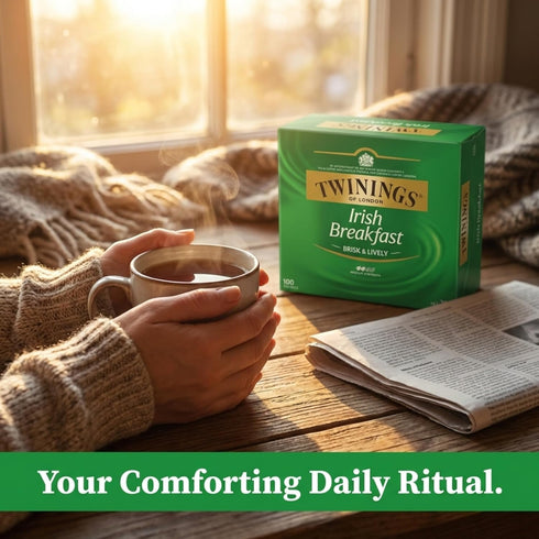 100 Pack Twinings Irish Breakfast Classics Teabags